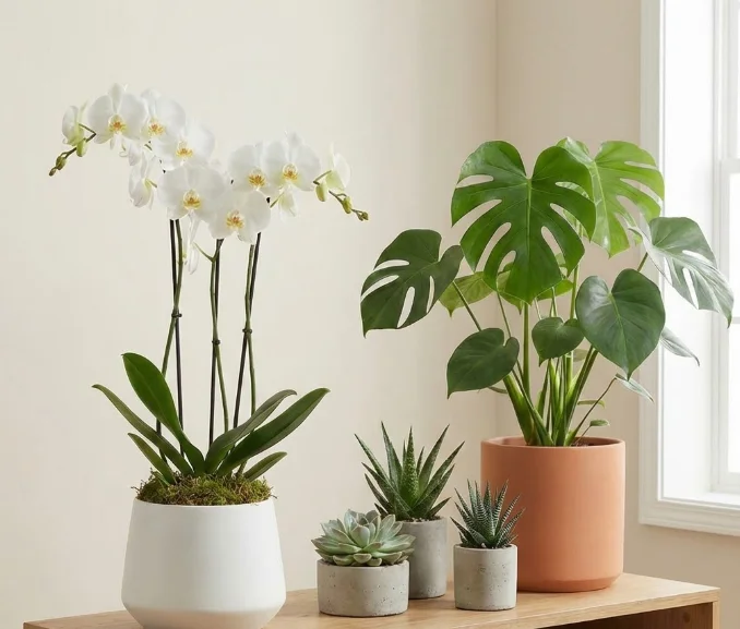 Orkide ve Saksı Çiçekleri